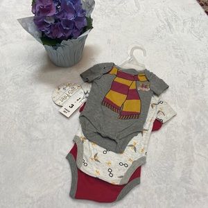 NWT Harry Potter 3 Piece Set Size 0-3M
